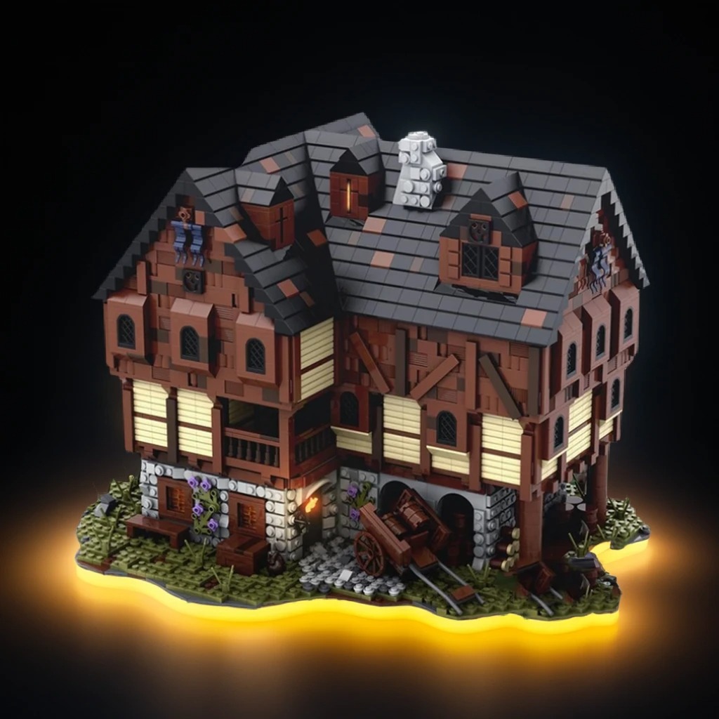 Kids Education Pdf - 5098 деталей MOC: Средневековый дом-таверна (3