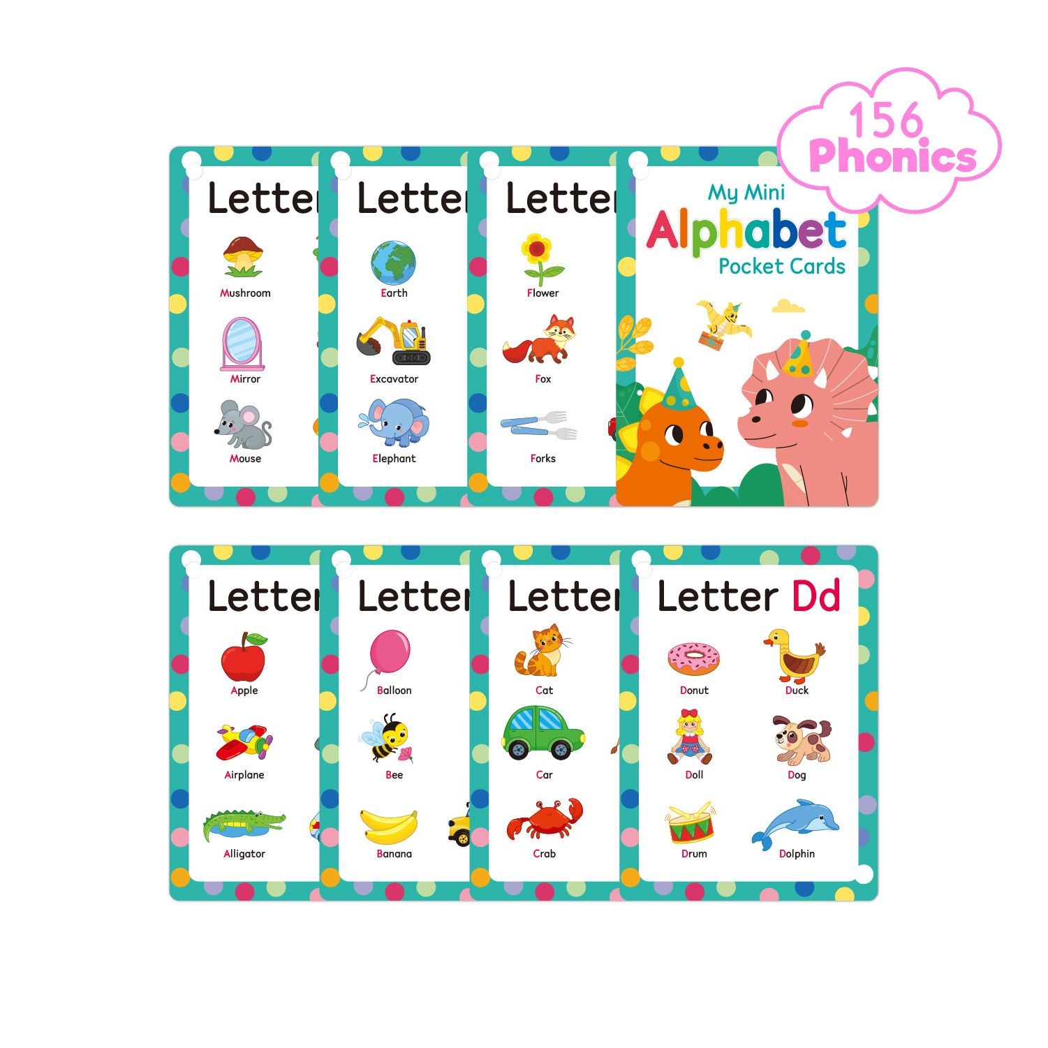 Abc Kids Early Education - Флэш-карты ABC Phonics для детей —