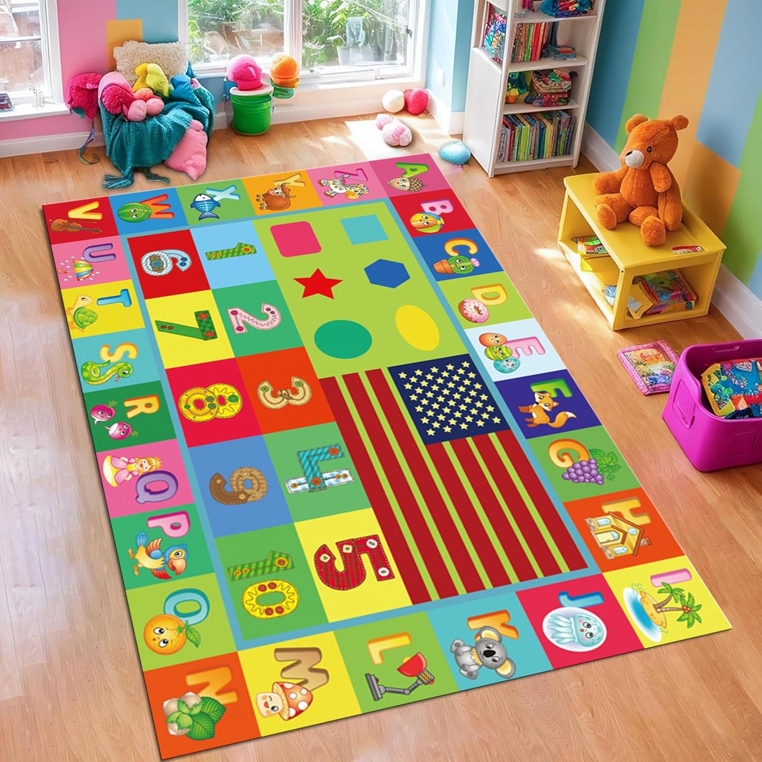 Abc Kids Early Education - Коврик для детской комнаты ABC раннего