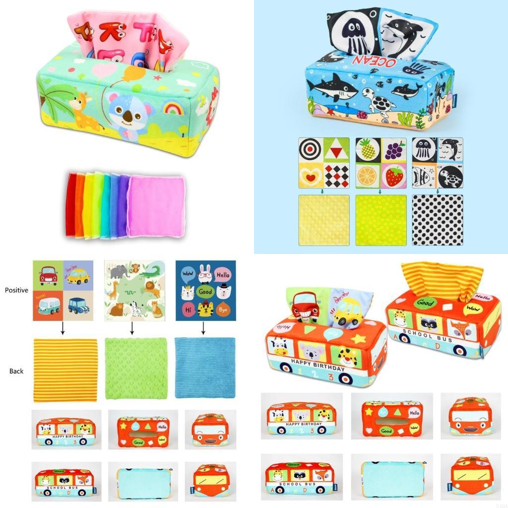 Kids Educational Box - 54DA сенсорная коробка для салфеток для