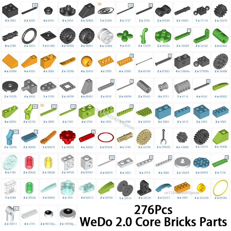 Kids Education Pdf - НОВЫЕ технические детали кирпичей WeDo 2.0