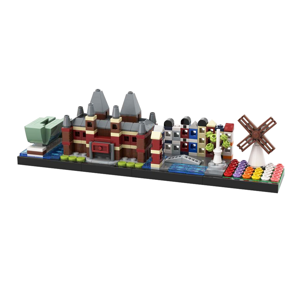 Kids Education Pdf - MOC City Movie Amsterdameds Skyline Строительные