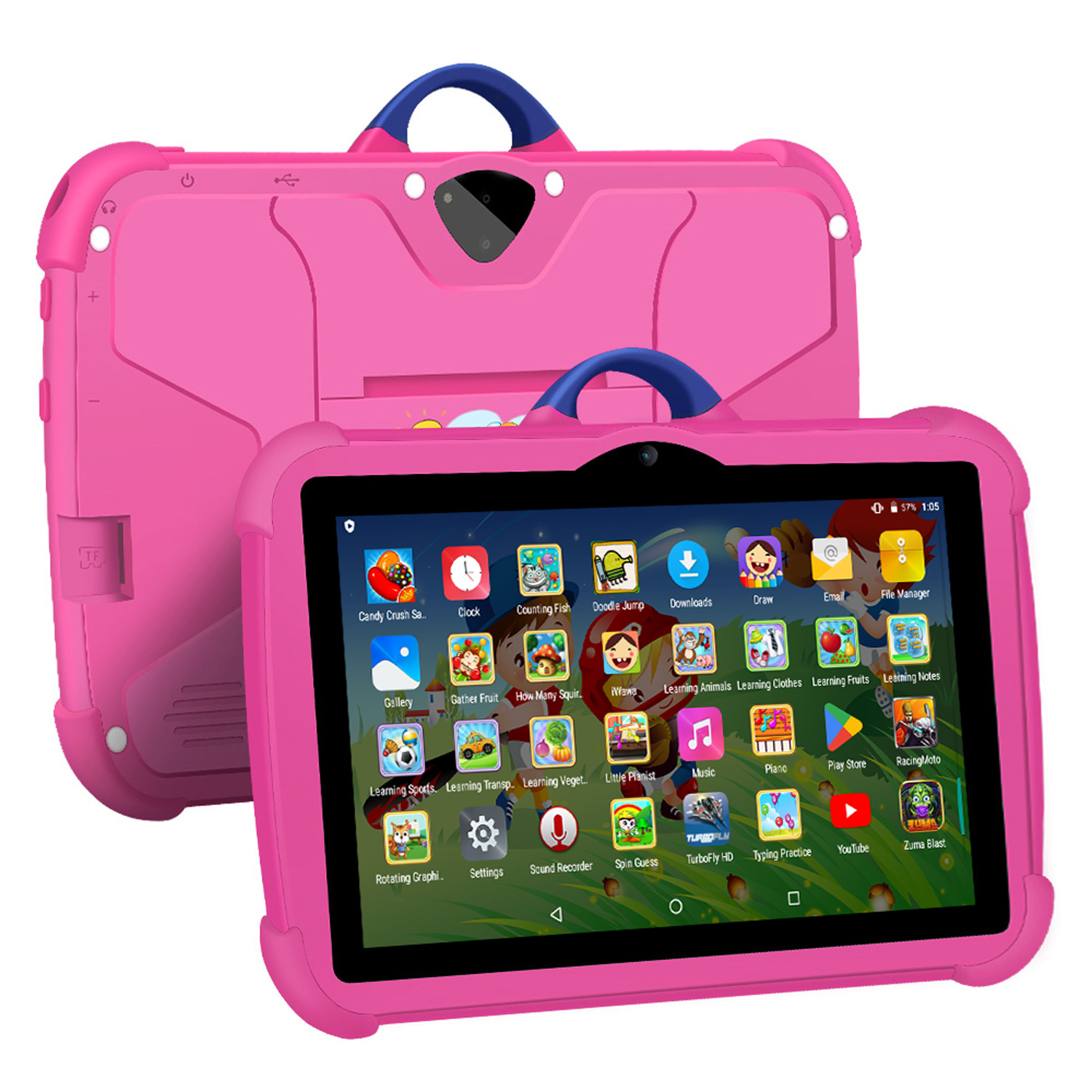 Kids Education Tablet - Новый детский планшет с мультяшным узором,