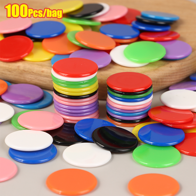 Math Manipulative Set - Набор счетных фишек 100 шт., 25