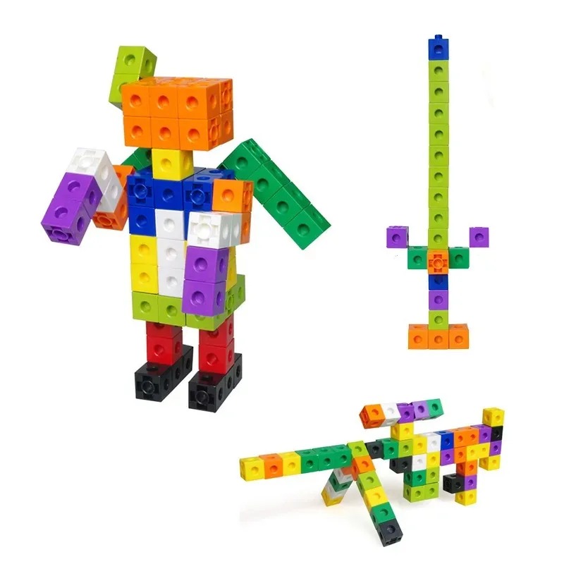 Набор из 100 соединяющихся куб – обзор и цена Math Manipulative Set