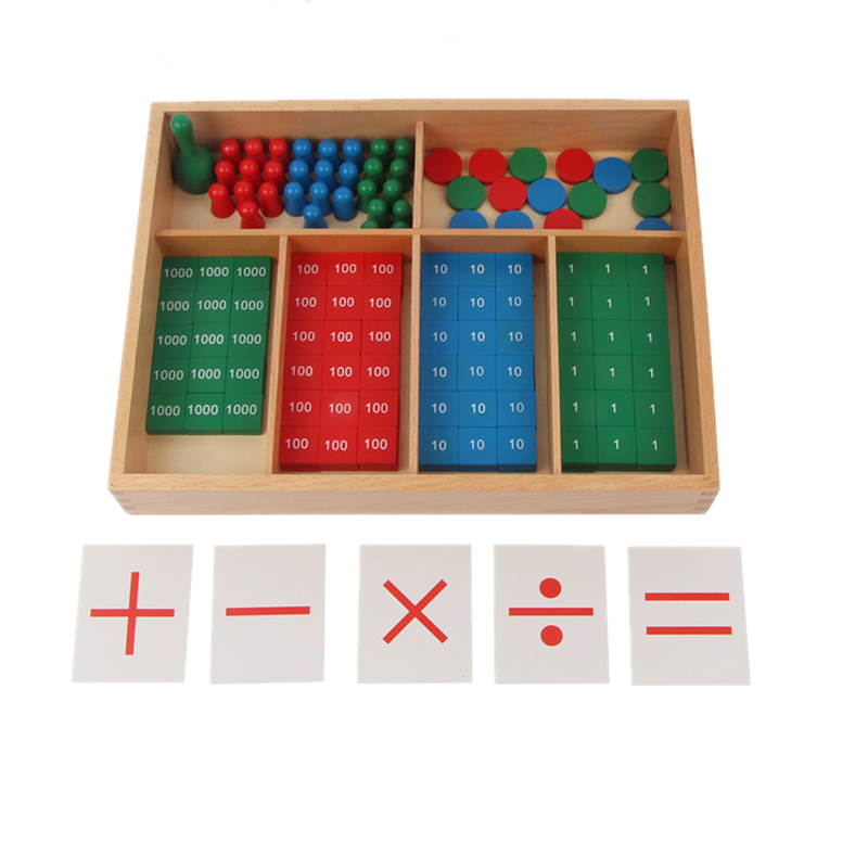 Математические игрушки Монтесс – обзор и цена Kids Education Tools