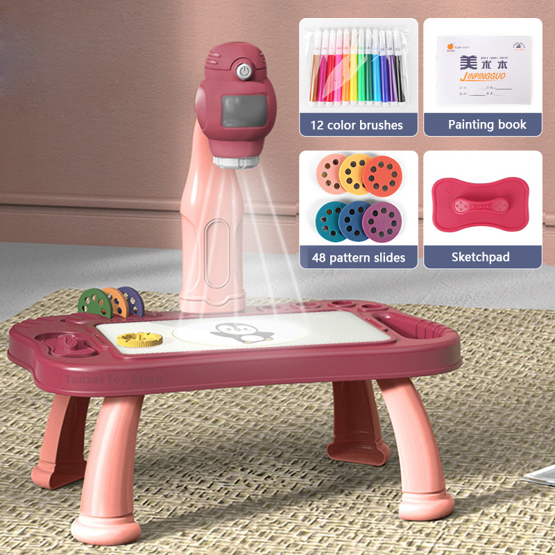 Умный проектор, набор для рисо – обзор и цена Kids Education Tablet