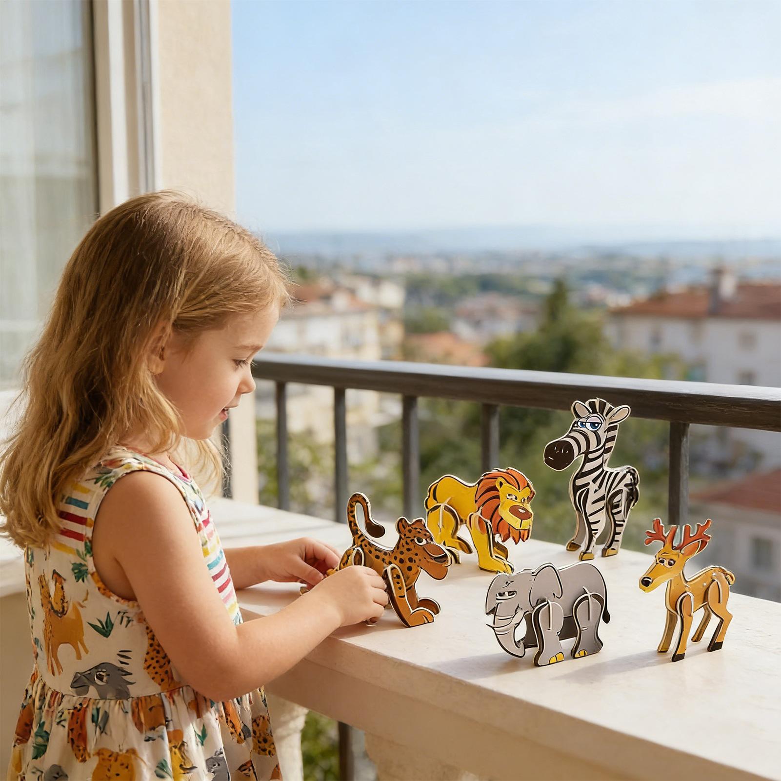 3D-пазлы с мультяшными персона – обзор и цена Kids Early Education