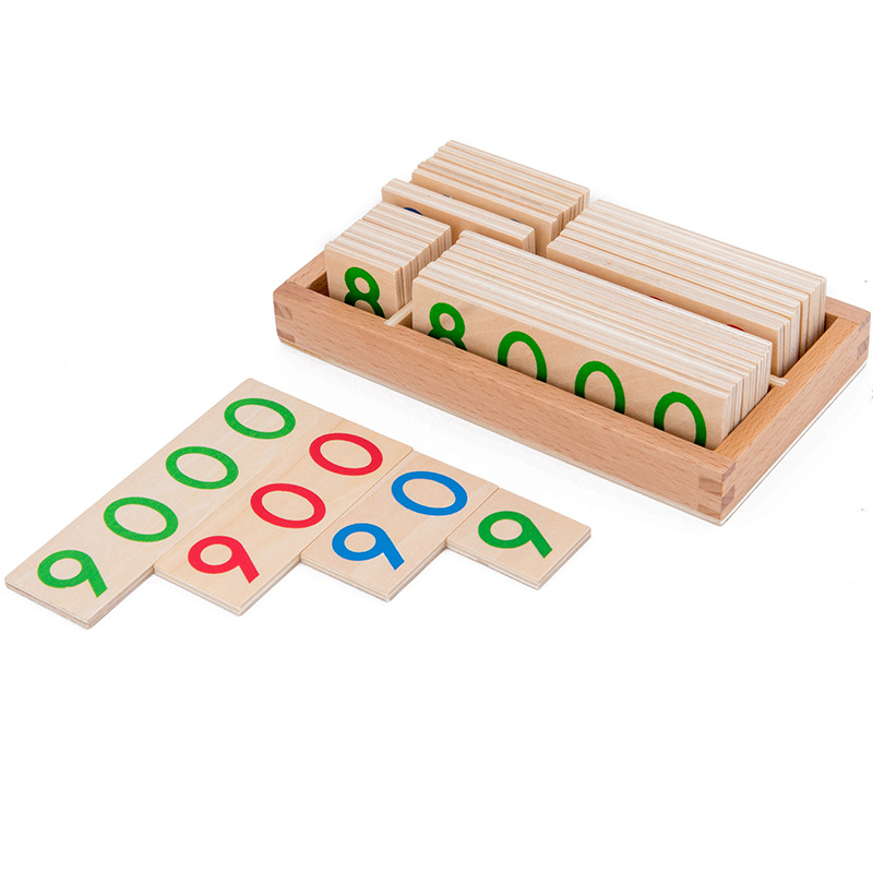 Деревянная карточка с цифрами  – обзор и цена Math Manipulative Set