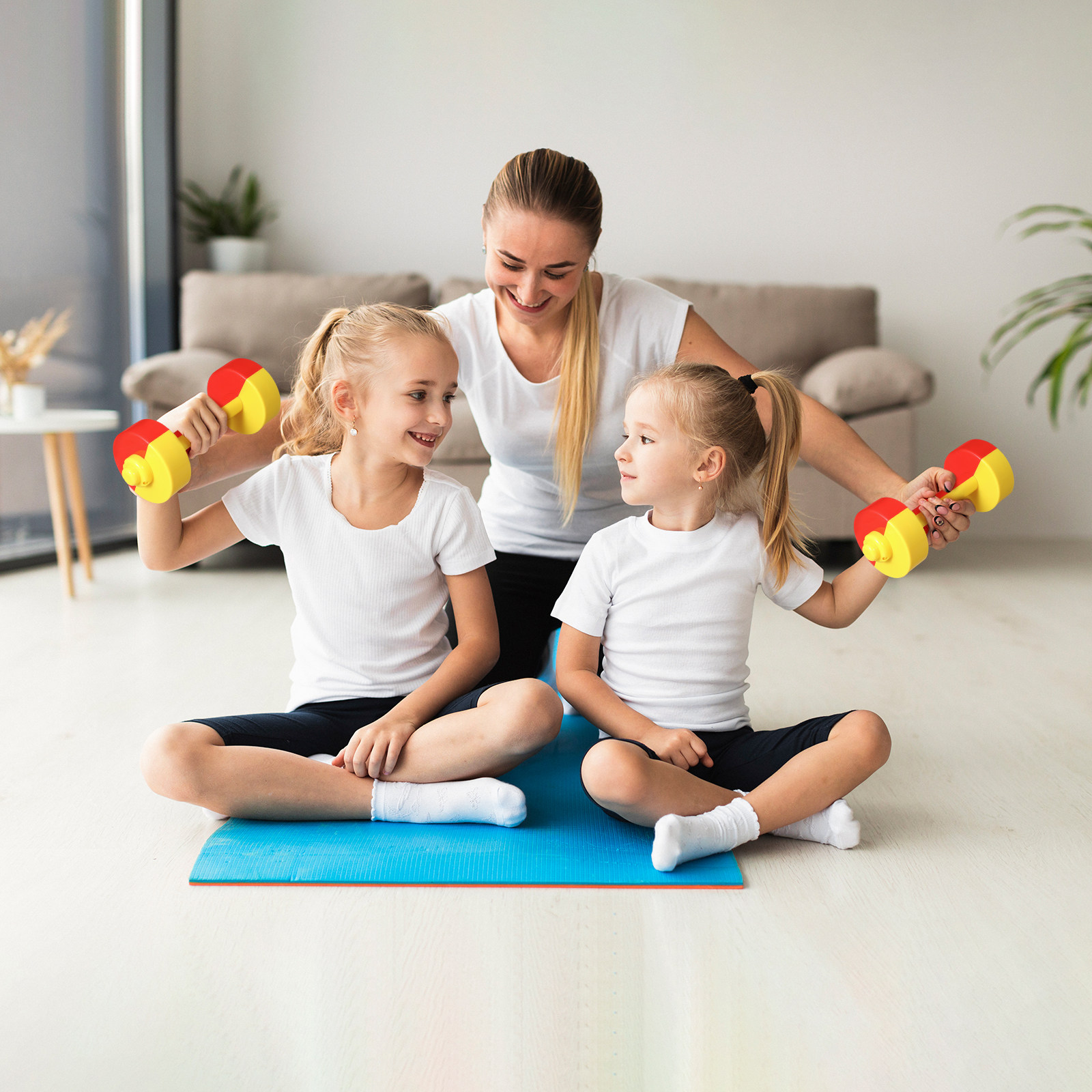 Пара детских пластиковых ганте – обзор и цена Kids Early Education
