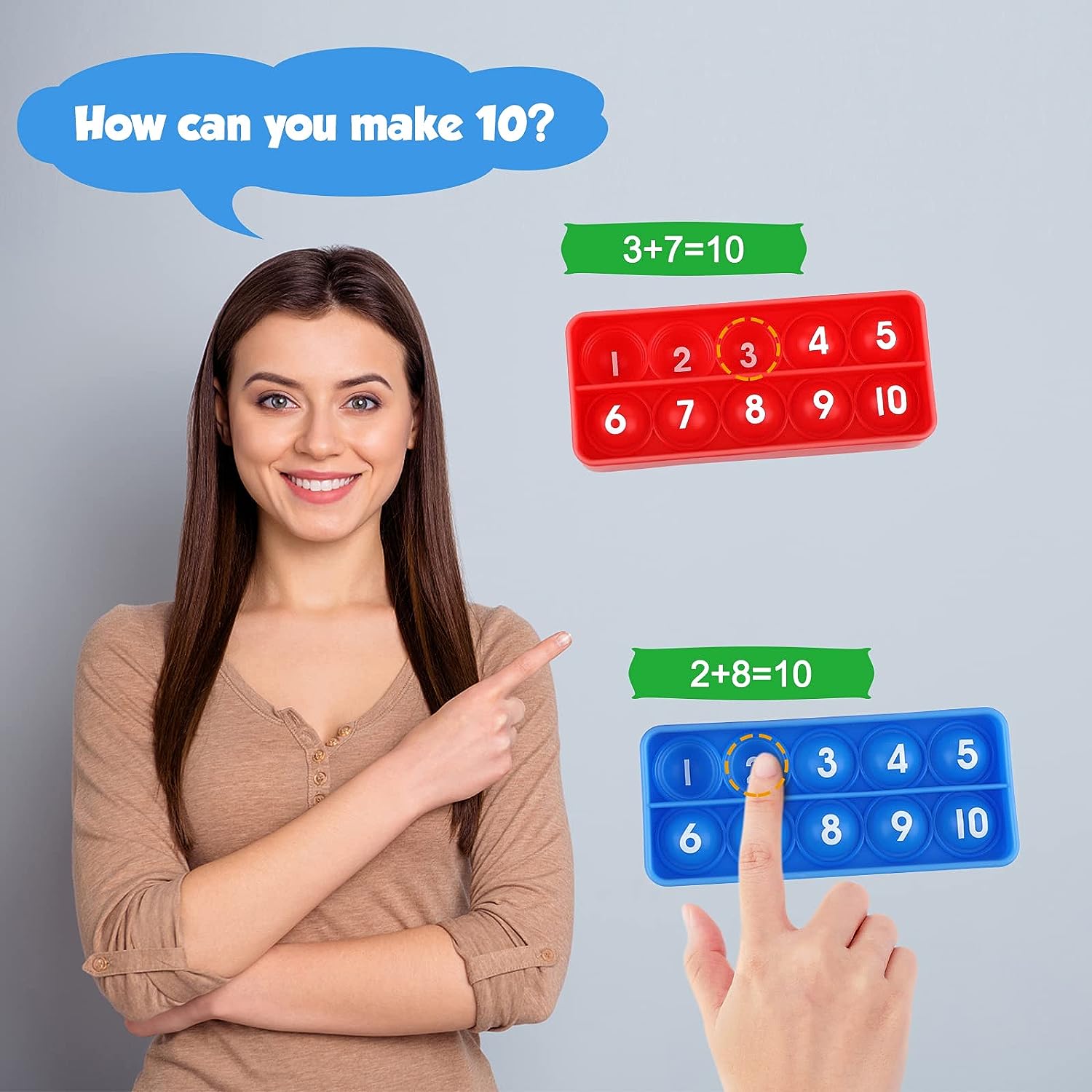 Десять рамков, математические  – обзор и цена Math Manipulative Set