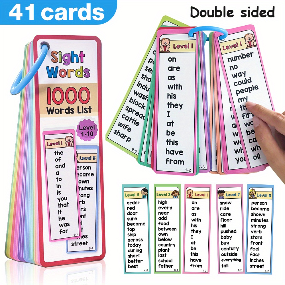 Флэш-карты со словами 1000 для – обзор и цена Kids Education Card