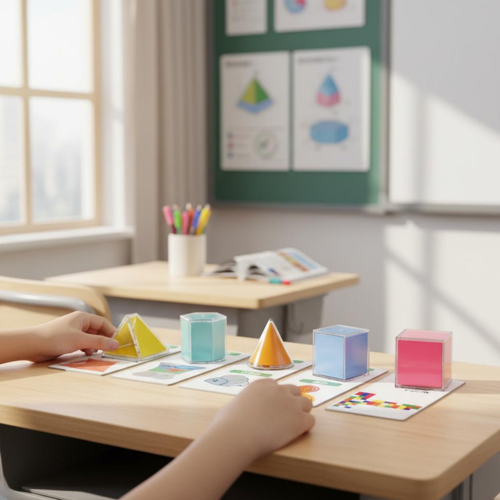 Набор из 8 прозрачных геометри – обзор и цена Math Manipulative Set