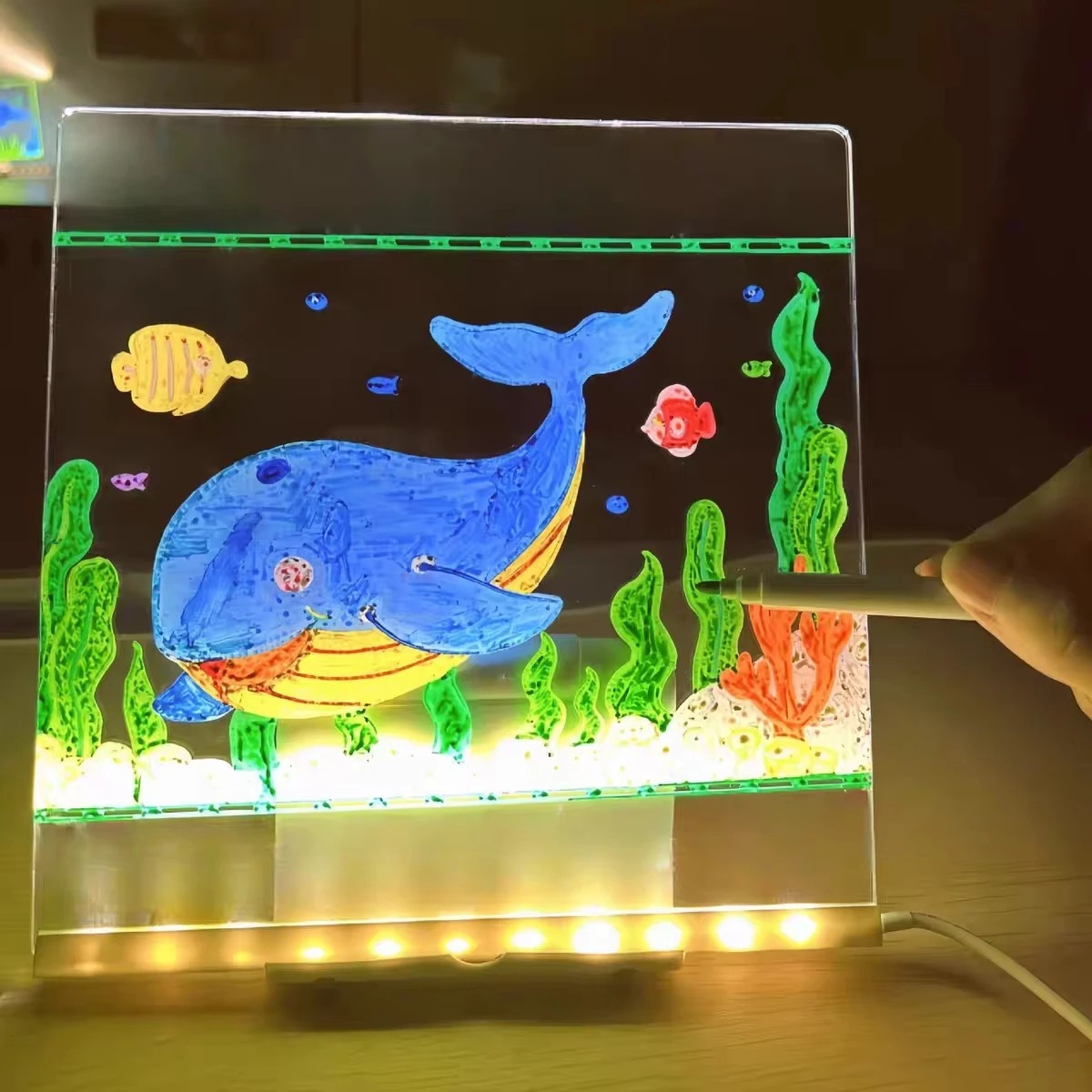 Доска для рисования Magic Glow – обзор и цена Kids Education Tablet
