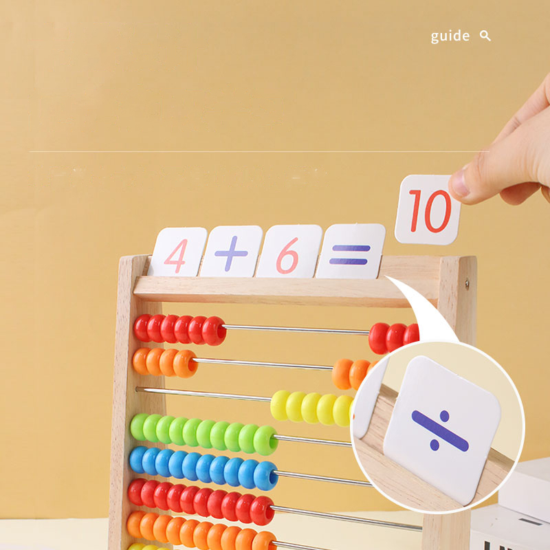 Деревянная счетная игрушка, сч – обзор и цена Math Manipulative Set