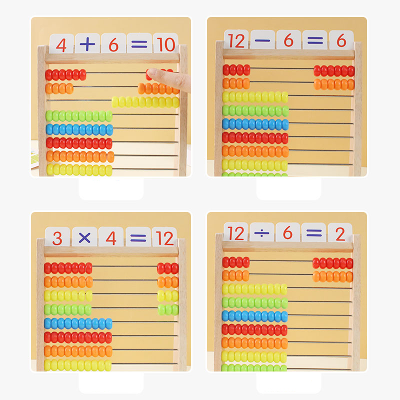 Деревянная счетная игрушка, сч – обзор и цена Math Manipulative Set