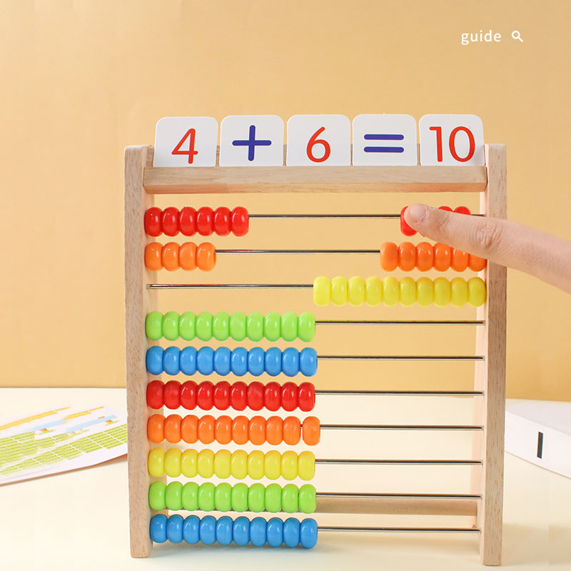 Деревянная счетная игрушка, сч – обзор и цена Math Manipulative Set