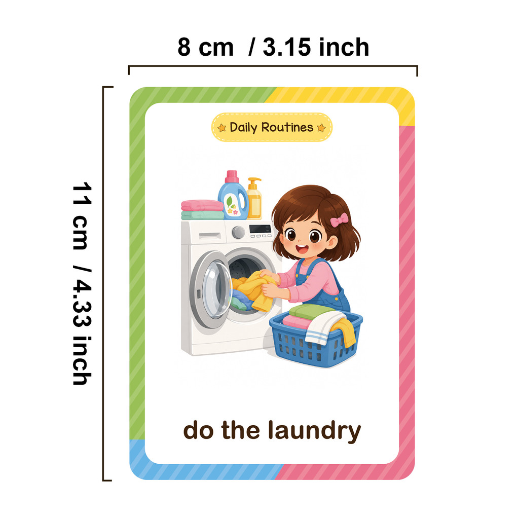 38 карточек с повседневными де – обзор и цена Kids Education Card