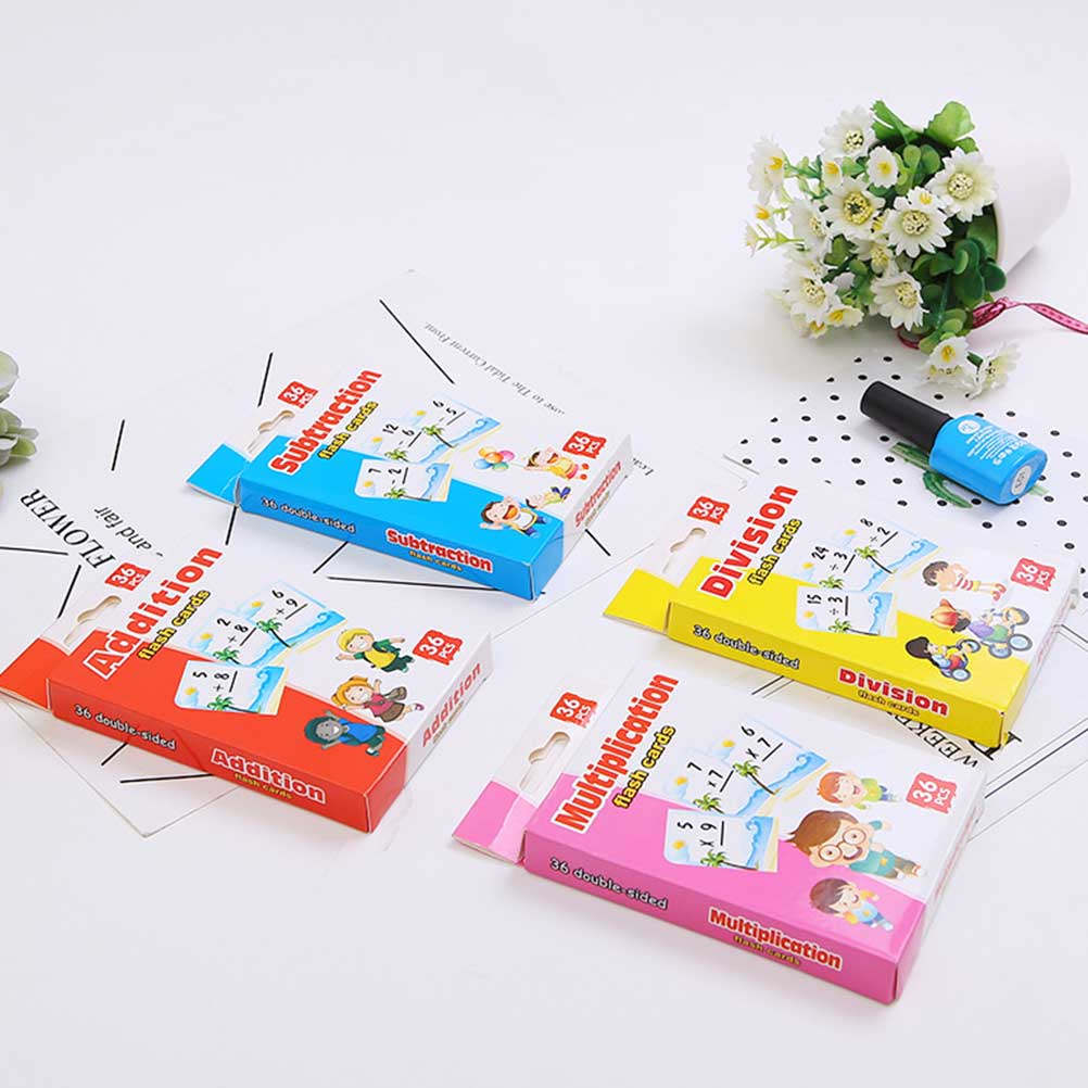 4 коробки с карточками для изу – обзор и цена Kids Educational Box