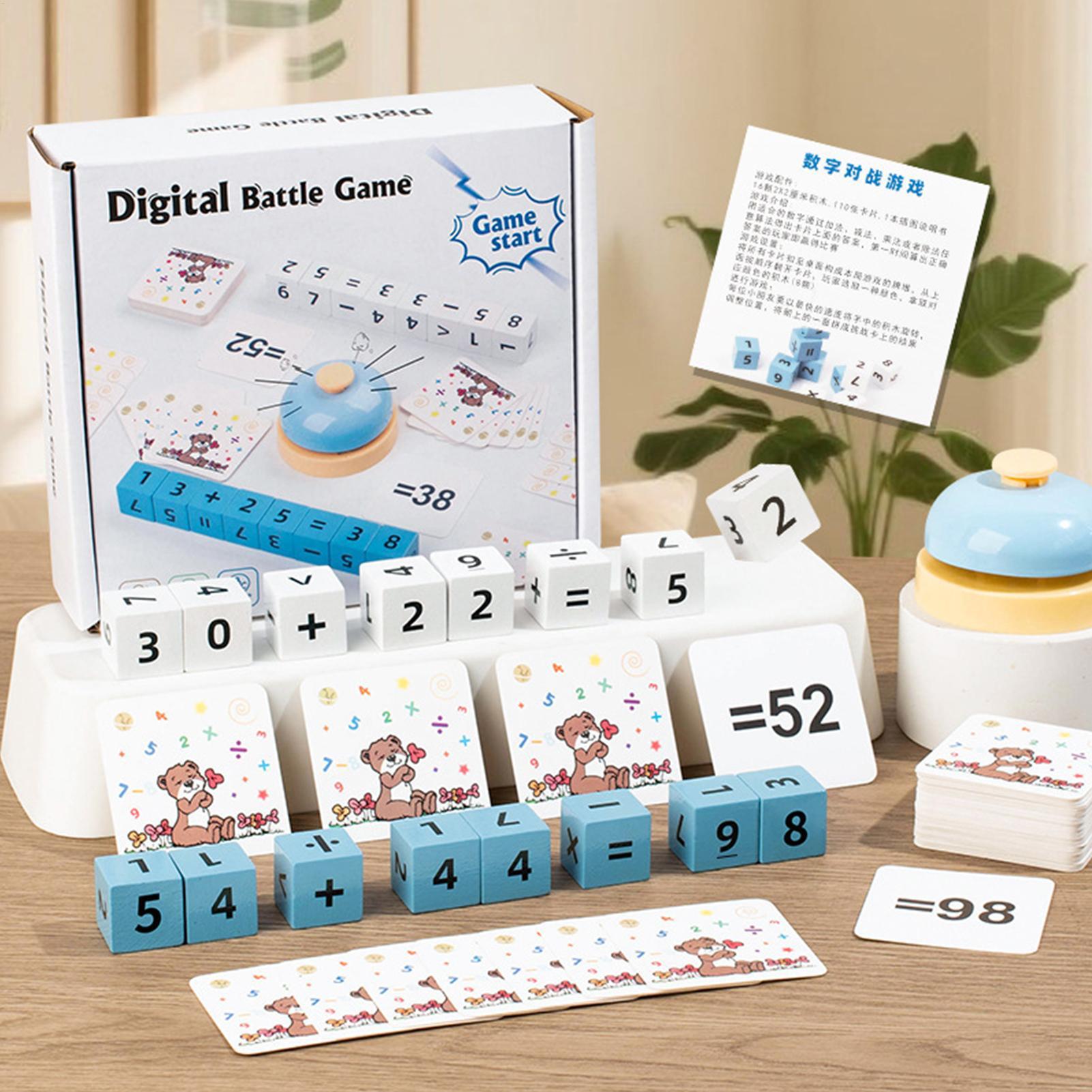 Деревянные блоки с цифрами, го – обзор и цена Math Manipulative Set
